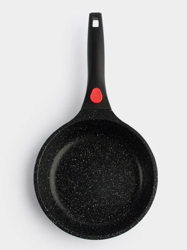 Frying pan, 20 cm, removable handle, coated, aluminum, Solution Red 2, image-2