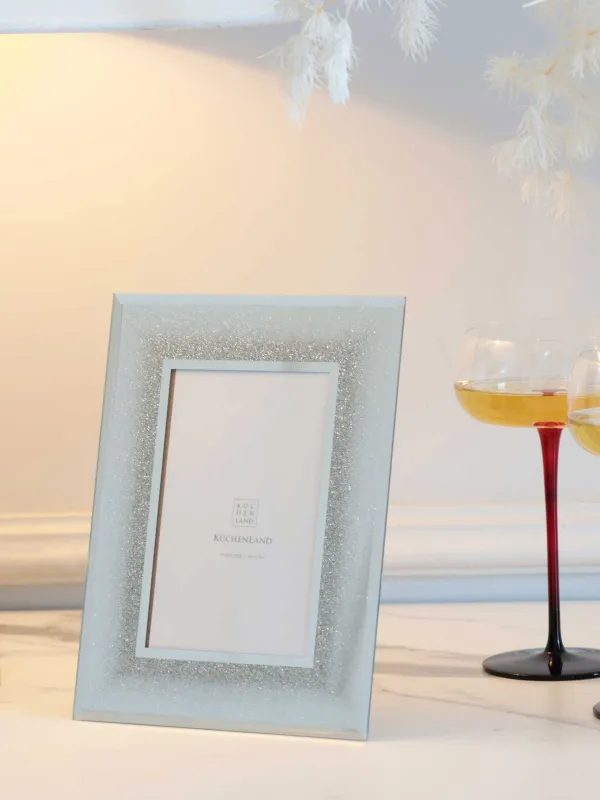 Photo frame, 17x22 cm, glass, silver, Actress, image-5