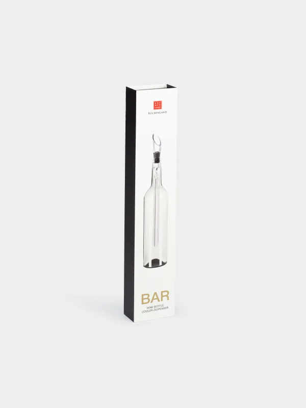 Beverage Bottle Cooler- Dispenser, 33 cm, Steel/Plastic/Silicon, Bar, image-7