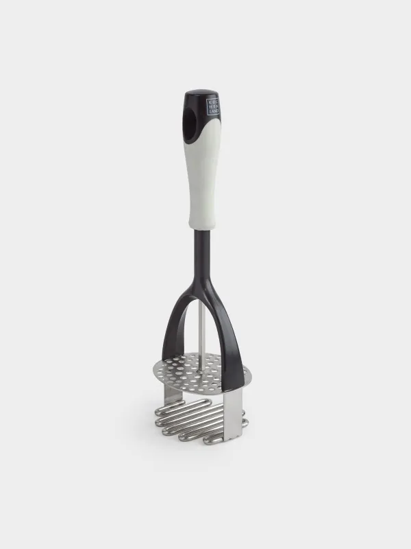 Puree press, 28 cm, steel / plastic, grey, Lemsen, image-2