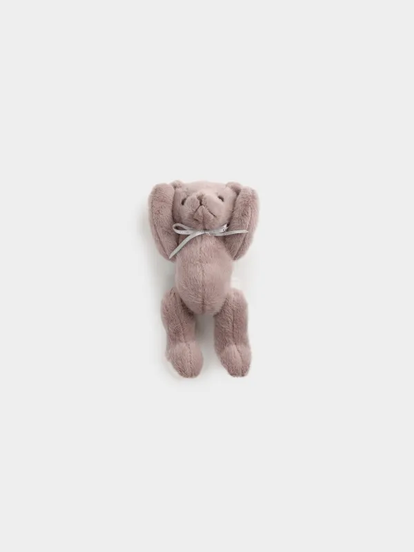 Toy, 25 cm, soft, with movable paws, polyester, brown, Bear, Bear, image-5