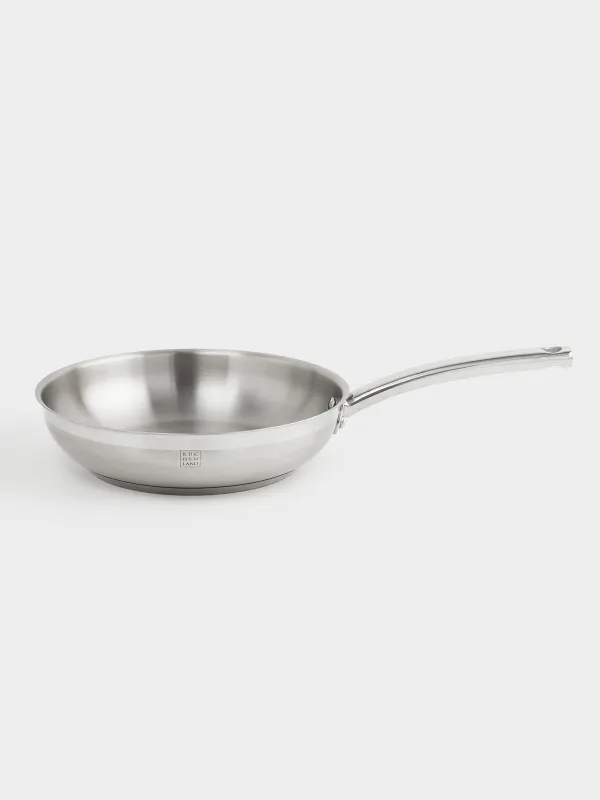 Frying Pan, 24 cm, steel, Silver Stone, image-1