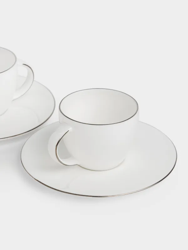 Coffee pair, 2 pers, 4 pr, 110 ml, porcelain F, Antarctica, image-2