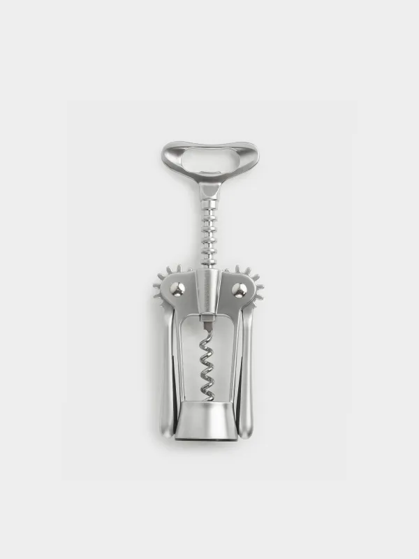 Lever corkscrew, 19 cm, metal / plastic, Start, image-1