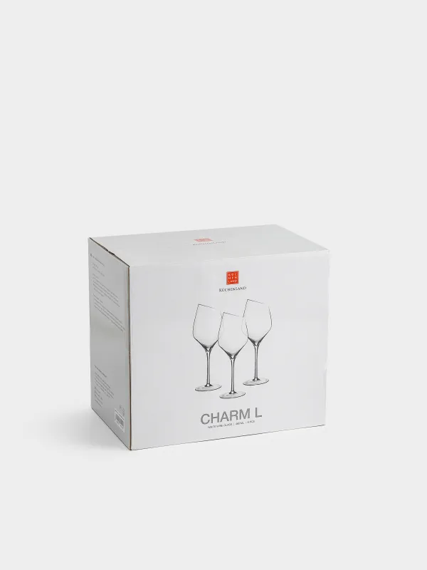 Drinking glass, 460 ml, 6 pcs, glass, Charm L, image-7