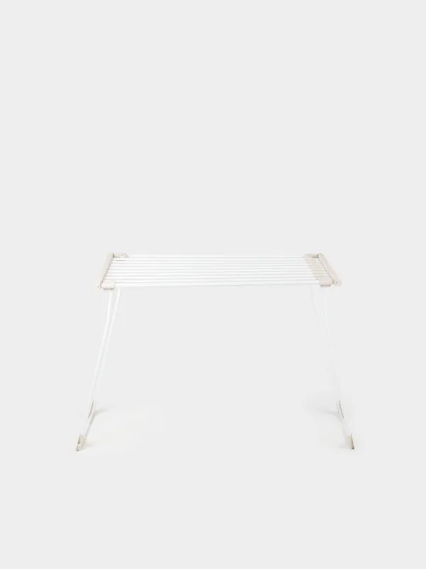 Floor-standing clothes dryer, 200x55 cm, sliding, metal, beige, Compact, image-0