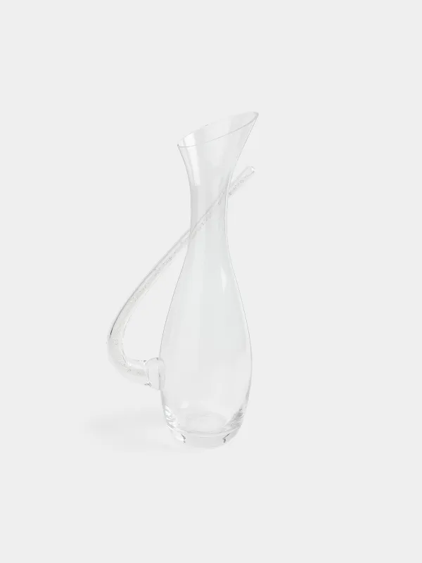 Decanter, 1 L, with handle, glass / rhinestones, Charm L, image-1