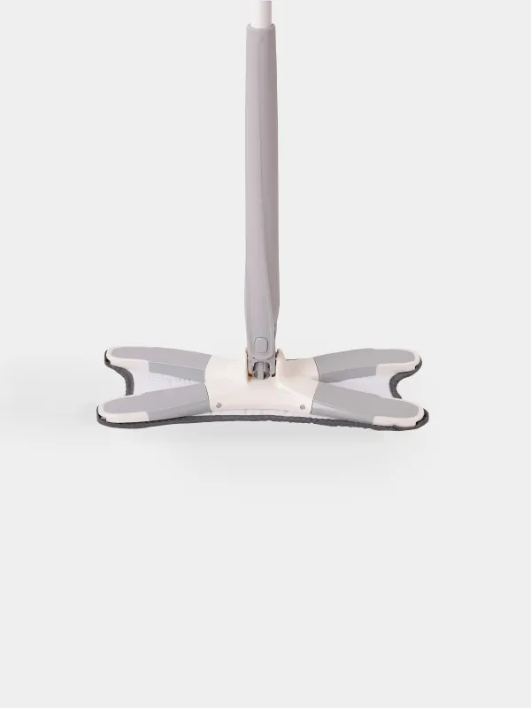 Push-up mop, curly, white-gray, Mop, image-3