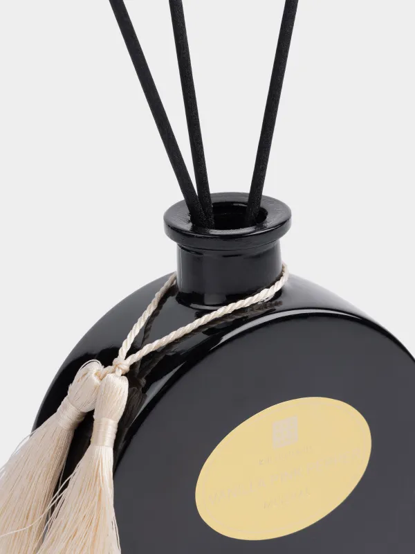 Aroma diffuser, 200 ml, with brush, beige, Vanilla Pink Pepper, Mistral, image-1