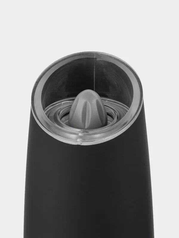 Spice mill, 20 cm, 2 pcs, Gravity, Plastic / Acrylic, LED W, Black / White, Spicy, image-4