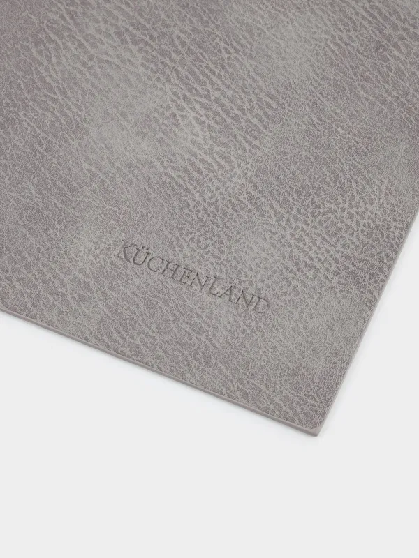 Placemat, 30x45 cm, PVC, rectangular, gray, Rock, image-3