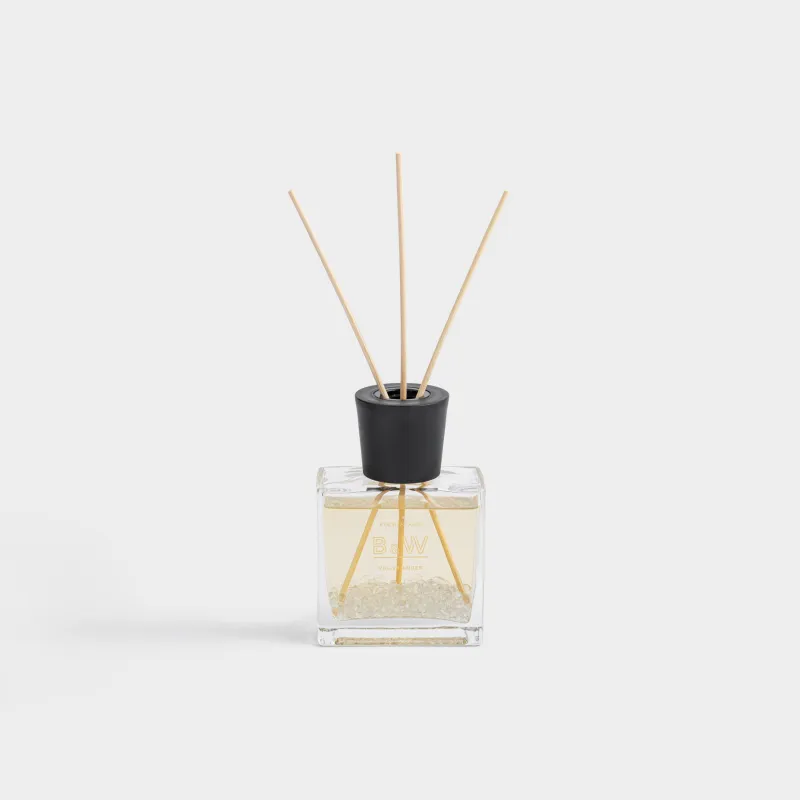 Aroma diffuser, 100 ml, with crystals, Violet Amber, B&W