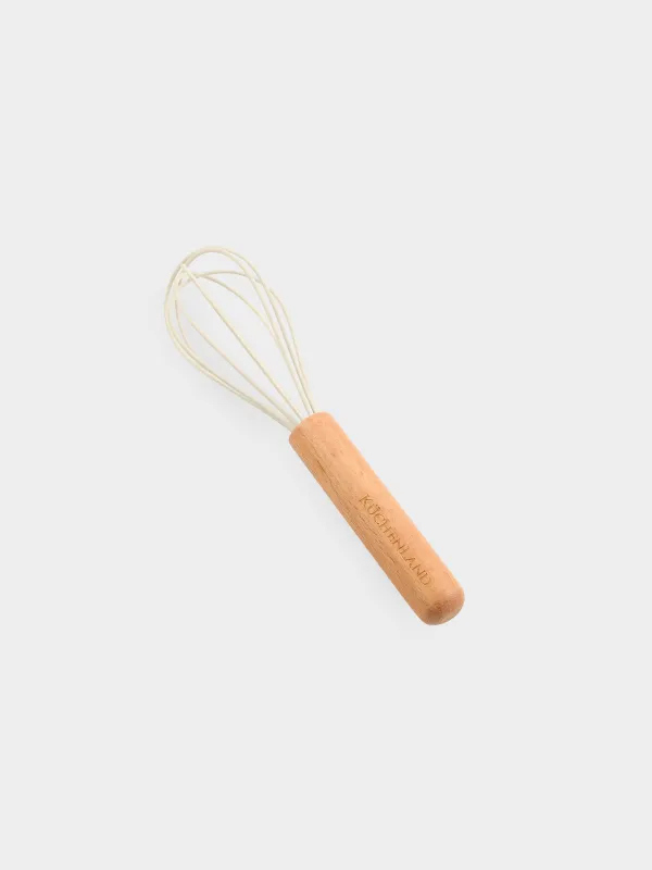 Baking set, 5 items, Rolling pin/whisk /molds, silicone / steel / wood, Shapes, Bakery, image-1