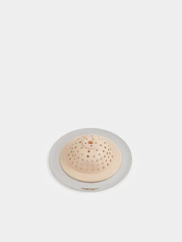 Sink filter, 11 cm, steel / rubber, beige, Keeping, image-3