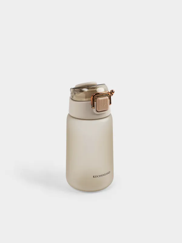 Water bottle, 500 ml, plastic, Beige, Aquatic, image-1