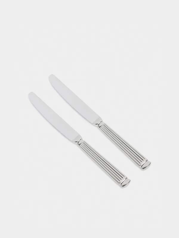 Table knife, 2 pcs, steel, Strips, Manresa, image-1