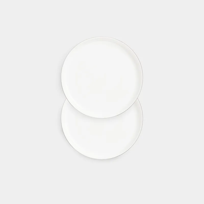 Snack plate, 24 cm, 2 pieces, porcelain F, Antarctica