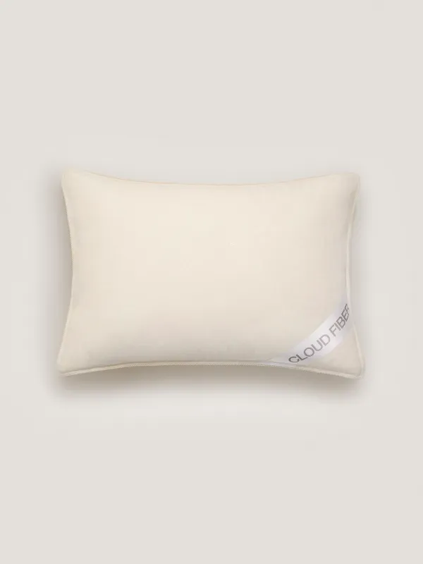 Pillow, 50x70 cm, dacron / microfiber, milk, Cloud fiber, image-2