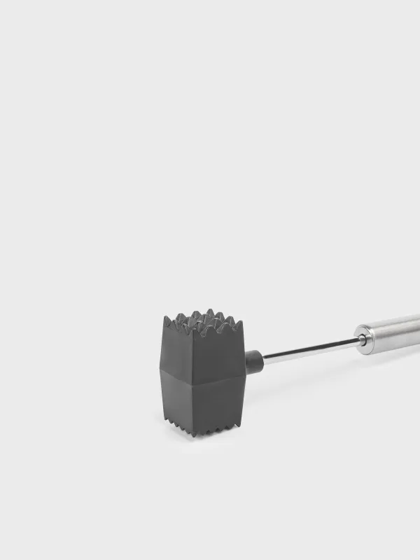 Meat chipping hammer, 25 cm, steel / plastic, black, Spiro, image-3