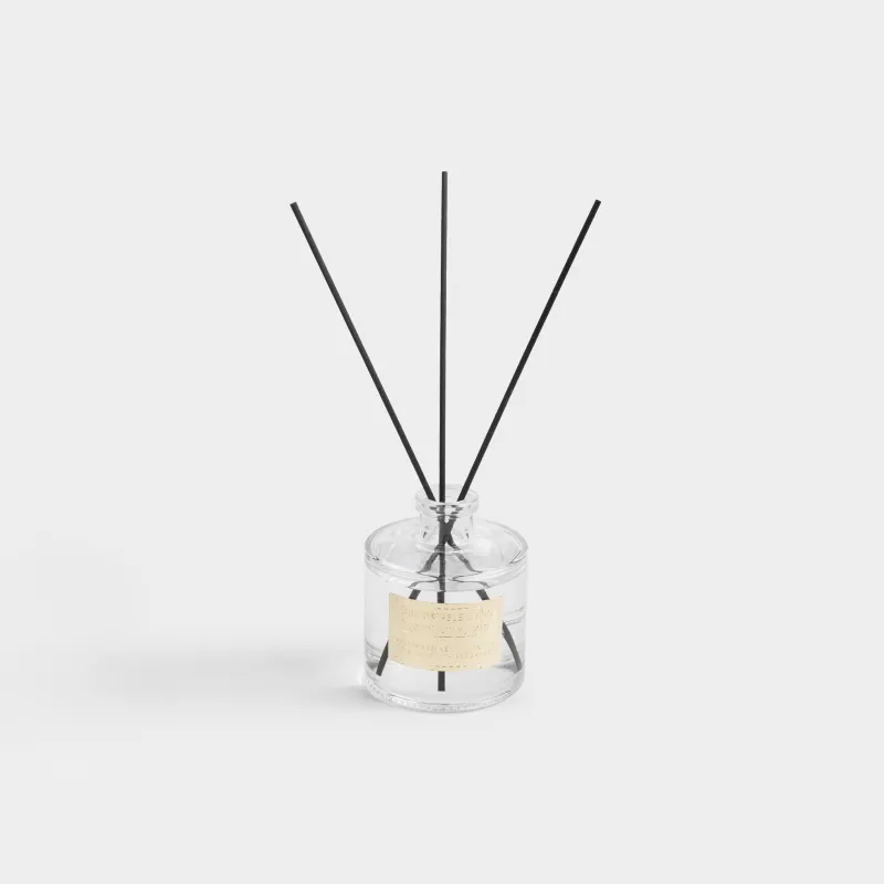Aroma diffuser, 200 ml, glass, Garden Rain, Fresh white
