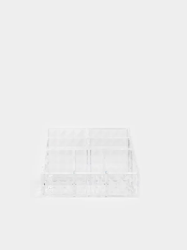 Cosmetic organizer, 15x10 cm, 7 compartments, plastic, Kandy, image-1