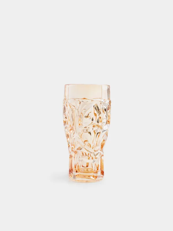 Glass, 15 cm, 270 ml, glass R, amber, Patterns, Gala, image-1