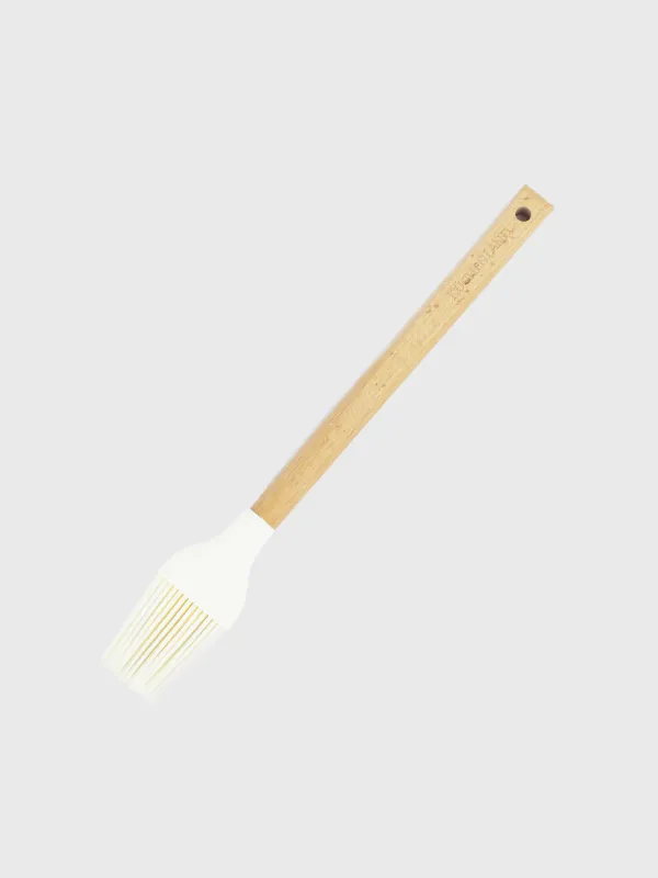 Cooking brush, 27 cm, silicone / wood, beige, Provence, image-1