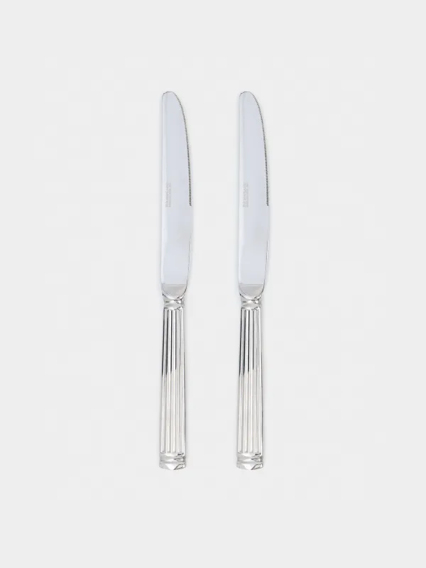 Table knife, 2 pcs, steel, Strips, Manresa, image-0