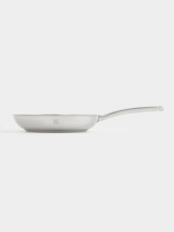 Frying pan, 28 cm, steel, Silver Stone, image-2