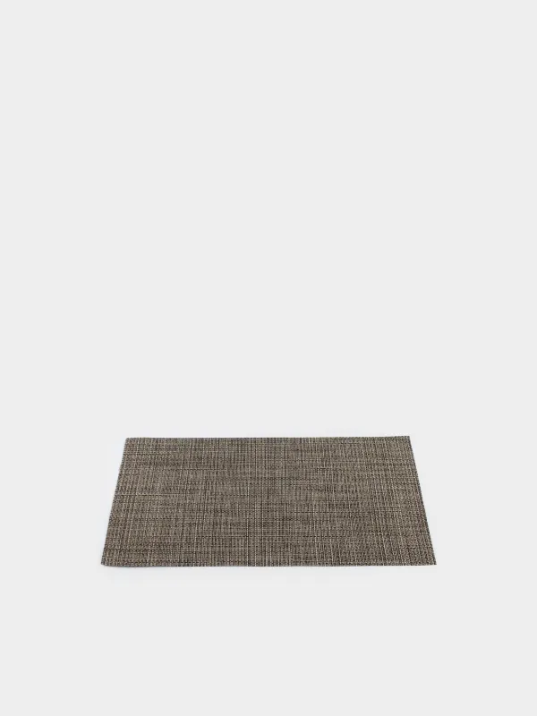 Placemat, 30x45 cm, PVC, rectangular, brown, Solid, image-1