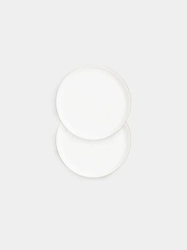 Snack plate, 24 cm, 2 pieces, porcelain F, Antarctica, image-0