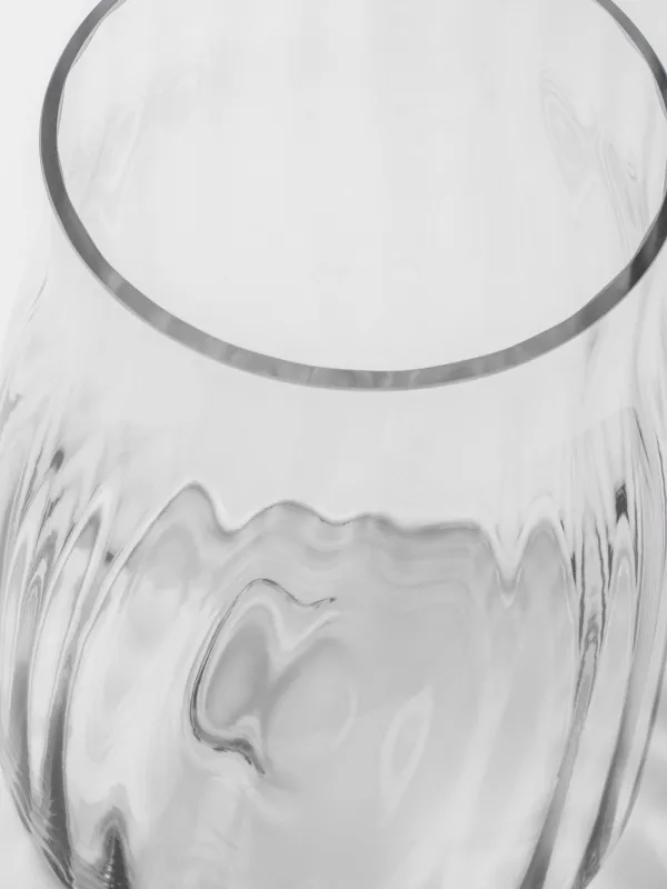 Flower vase, 26 cm, glass, Ledge, image-3