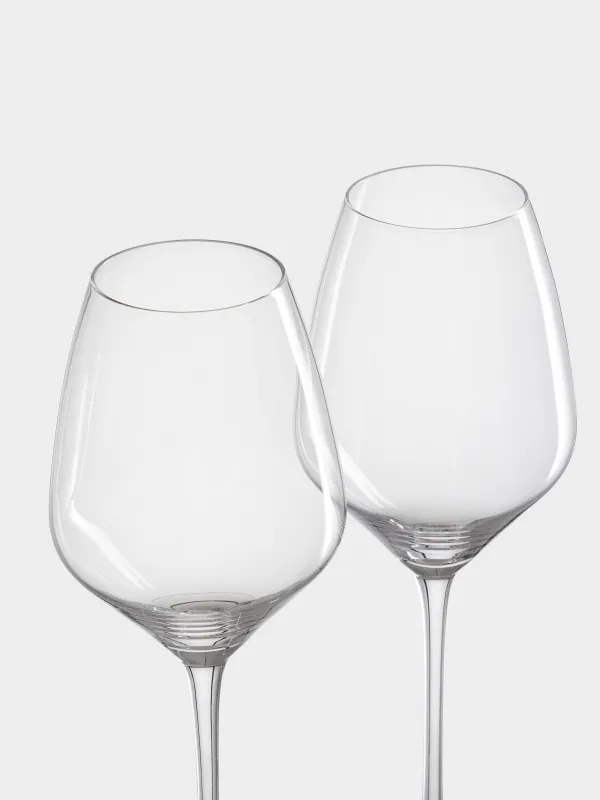 Drinking glass, 720 ml, 2 pcs, glass, Angel tear, image-2