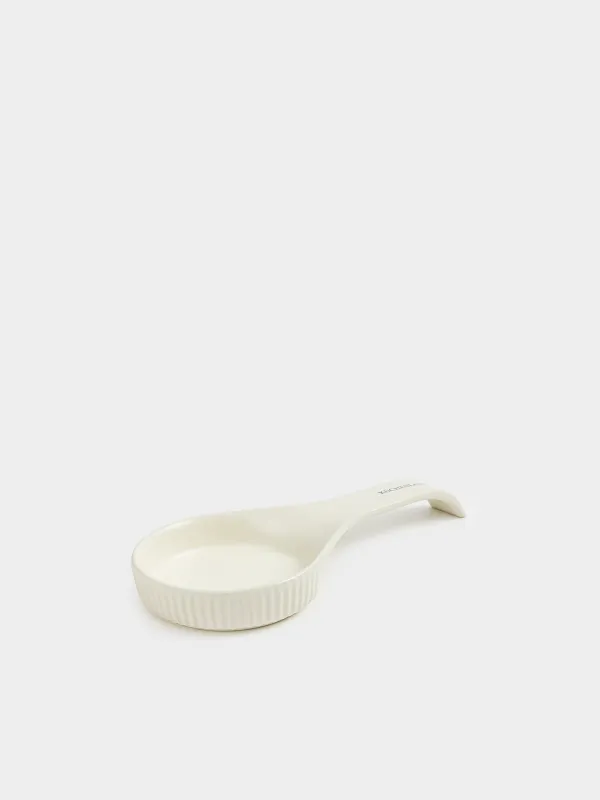 Spoon stand, 23 cm, ceramic, beige, Laneri, image-1