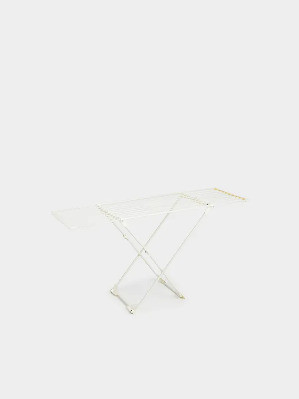 Floor-standing clothes dryer, 183x56 cm, sliding, metal, beige, Compact, image-3