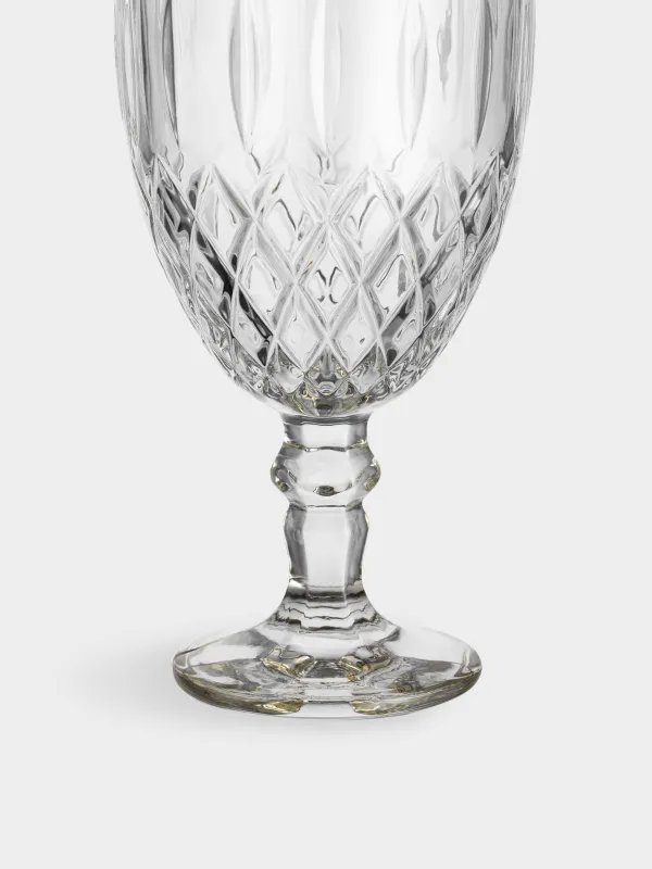 Drinking glass, 300 ml, glass R, yellow gradient, Rhomb gradient, image-2