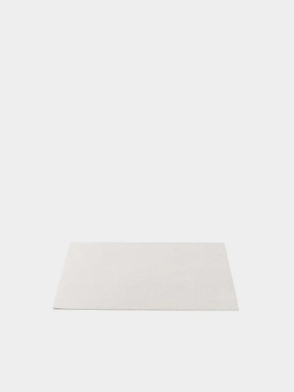 Napkin for appliances, 30x45 cm, PVC, rectangular, white, Silver drops, Rock, image-1