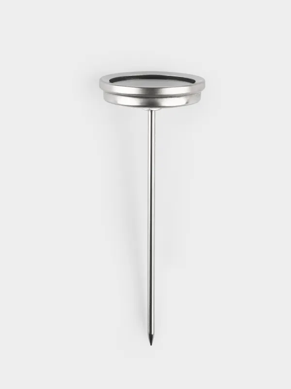 Food thermometer, 12.5 cm, for meat dishes, steel, BBQ, image-4