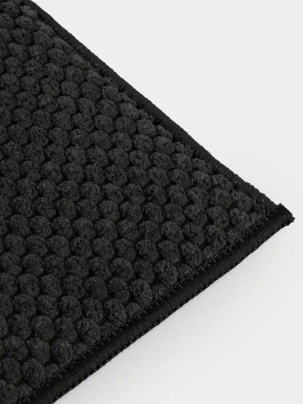 Dish drying mat, 30x38 cm, microfiber, black, Black clean, image-1