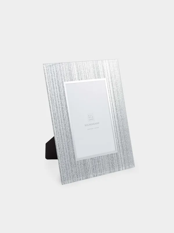 Photo frame, 17x22 cm, glass, silver, Actress, image-0