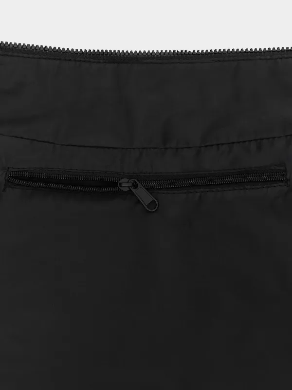 Bag, 24x40 cm, with adjustable strap, polyester, Black, Basic, image-4