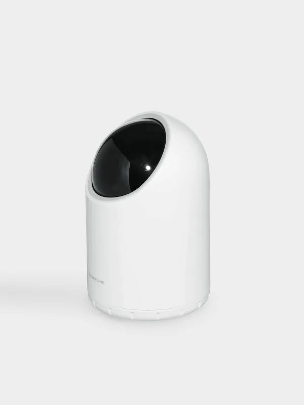 Trash can, 2 l, touch-sensitive, plastic, round, white, Robot, Bin robot, image-4