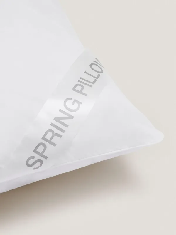 Pillow, 50x70 cm, cotton / holofiber / polyurethane foam, Spring pillow, image-1