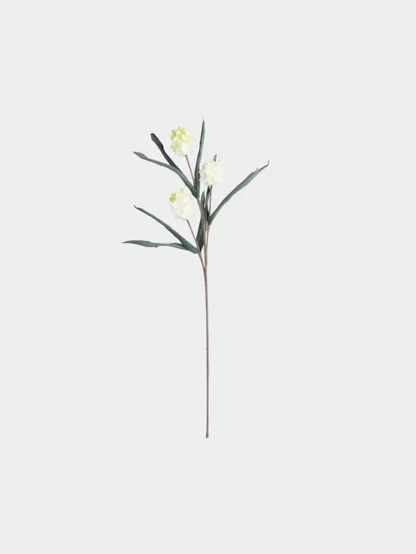 Decorative branch, 1 m, EVA, Yellow flowers, Flower garden, image-0