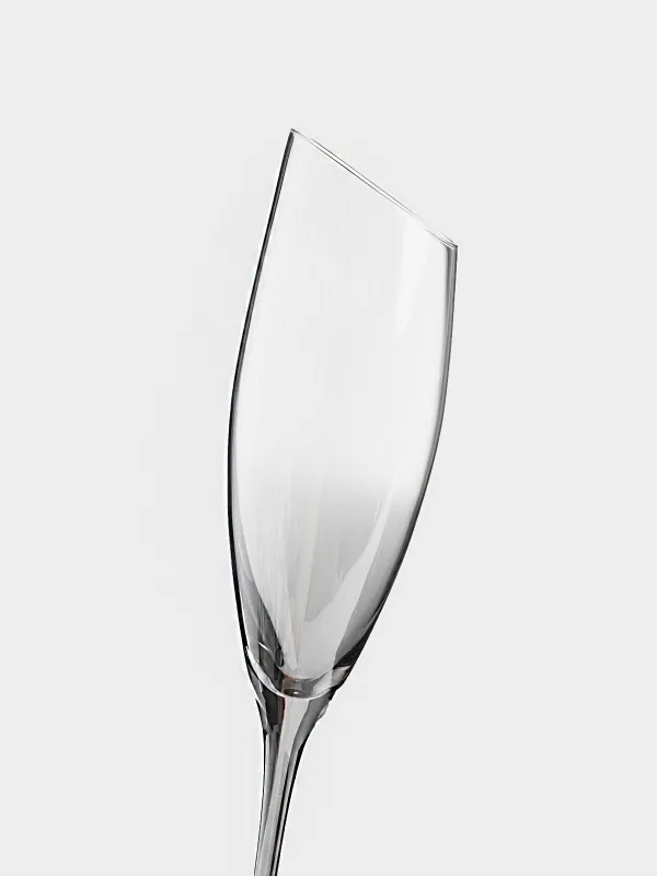 Drinking glass, 180 ml, 2 pcs, crystal glass, grey, Charm L Color, image-2
