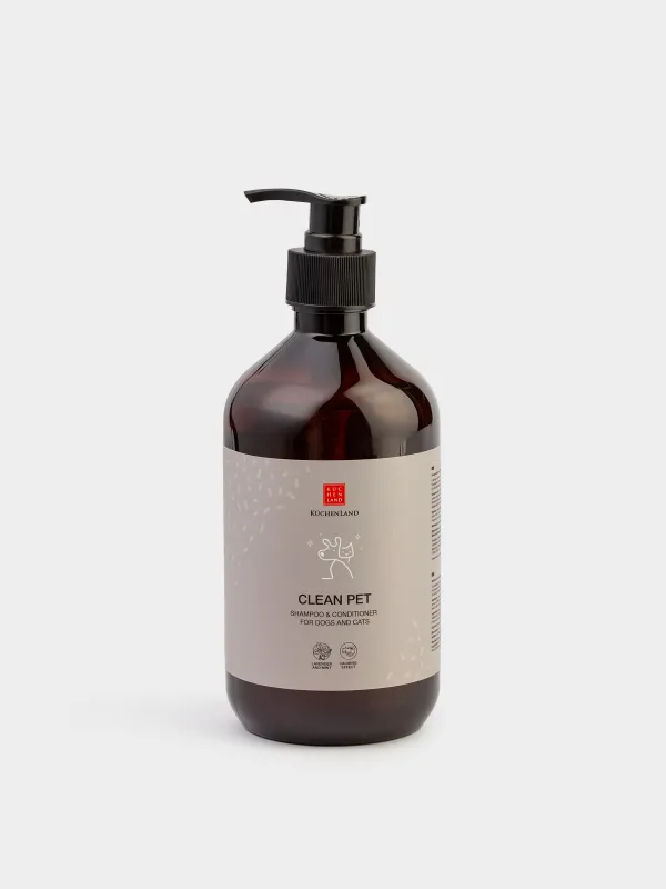 Shampoo-conditioner, for pets, 500 ml, soothing, Lavender and menthol, Clean pet, image-0