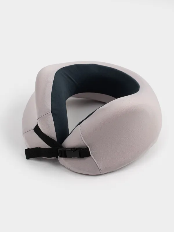 Travel pillow, 27 cm, polyester, beige-black, Travel comfort, image-5
