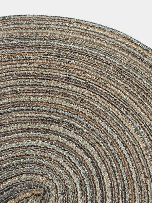 Placemat, 30x45 cm, polyester, oval, gray-brown, Rotary, image-2