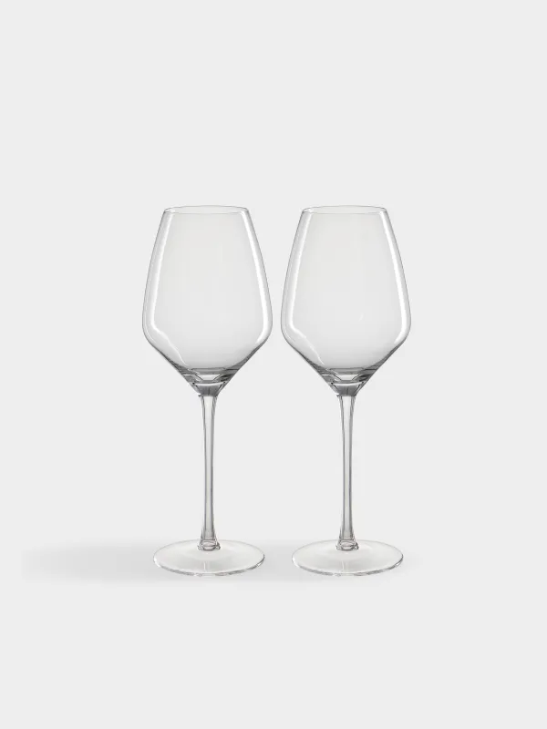 Drinking glass, 500 ml, 2 pcs, glass, Angel tear, image-0