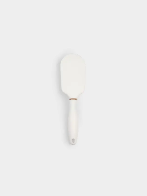 Hair massage comb, 23 cm, plastic / rubber, beige, Alini, image-1